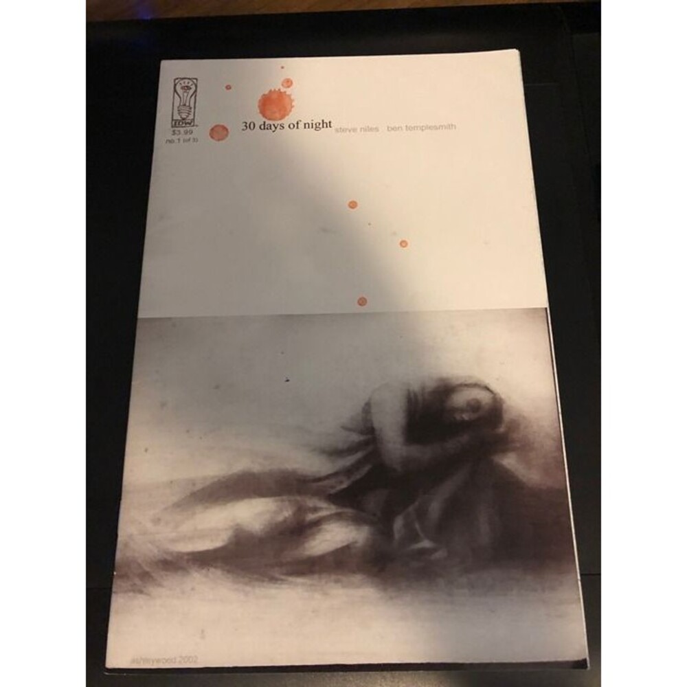 30 DAYS OF NIGHT #1 2ND PRINT VF 2002 STEVE NILES BEN TEMPLESMITH VAMPIRE IDW